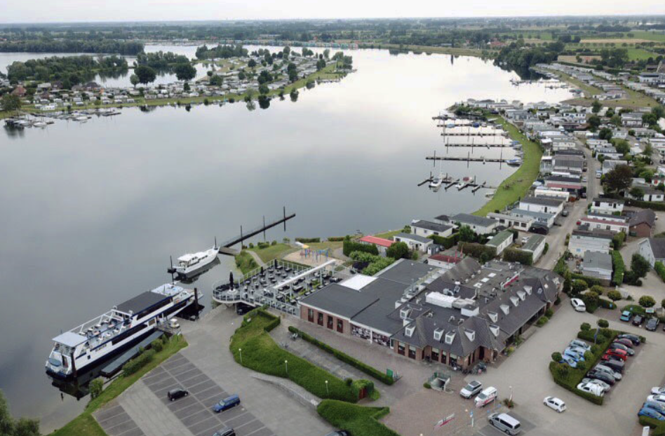 Moeke Mooren - Stichting Bureau Toerisme Moeke Mooren aan De Gouden Ham in Appeltern, gezien vanuit de lucht