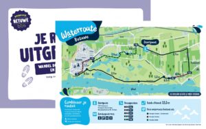 Waterwandelkaart1 groot Waterroute Betuwe - Stichting Bureau Toerisme