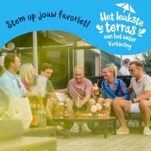 Stem op jouw favoriete terras aan het water - Stichting Bureau Toerisme - Stichting Bureau Toerisme
