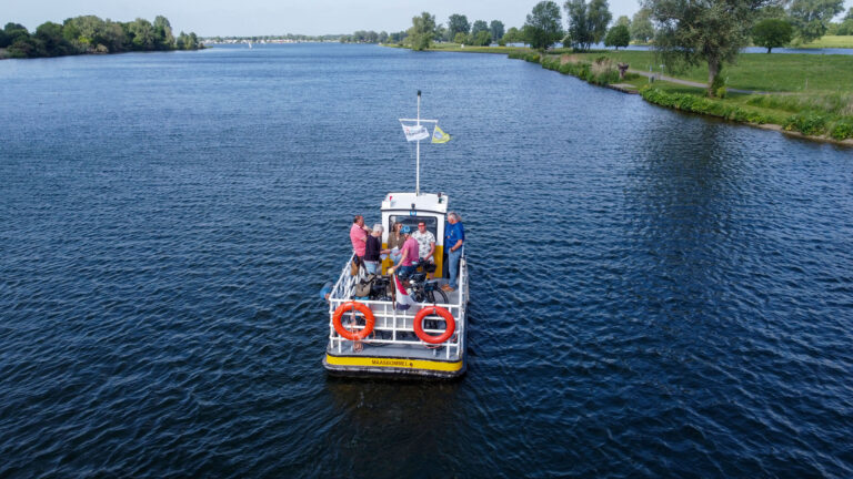 Het rivierenlandschap tijdens de Pontjesdagen